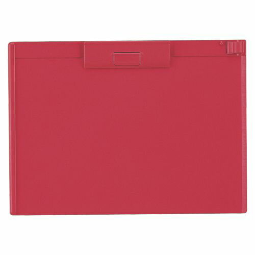 LIHIT LAB クリップボード A4S 赤 1 枚 A-987U-3アカ 文房具 オフィス 用品