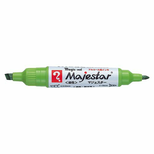 寺西化学工業 マジックマジェスタ— 黄緑 1 本 MMJ50-T9 文房具 オフィス 用品