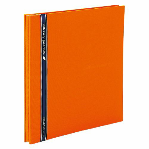 セキセイ ミニフリーアルバム オレンジ 1 冊 XP-1001-51 文房具 オフィス 用品