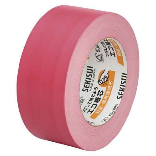 Craft Tape - 積水 カラークラフトテープ500WC 赤 1 巻 K50WR13 文房具 オフィス 用品