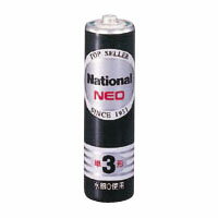 パナソニック マンガン乾電池 ネオ黒 単3 4本パック 1 パック R6PNB/4VSE 文房具 オフィス 用品