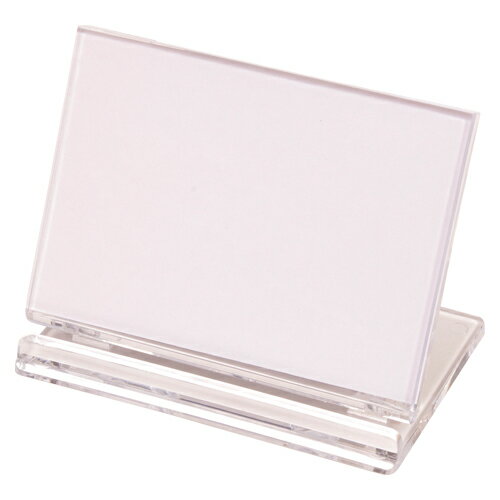 クラウン UCカード立 角型 巾65×高50mm 1 個 CR-UC3-T 文房具 オフィス 用品