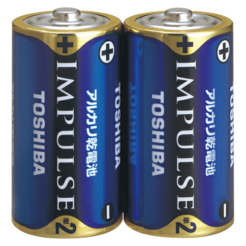 ◆ひとクラス上の長持ちハイパワー◆新アルカリ乾電池「IMPULSE」◆シュリンクパック■　仕　様　■(一本あたり)タイプ：アルカリ乾電池形状：単2形サイズ（約）：直径26.2×長さ50.0mm商品内容：2本入り幅広い用途において、ひとクラス...