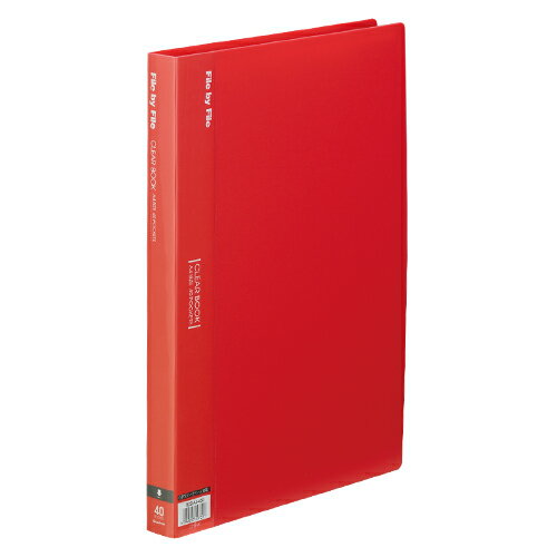 書類の分類・保管に。メーカー:ビュートン型番:189293●仕様/A4-S、固定式、40ポケット●サイズ/W235×D26×H309mm●色/レッド●材質/表紙:再生ポリプロピレン50%●台紙入生産国:中国PP製【送料について】北海道、沖縄、離島は送料を頂きます。