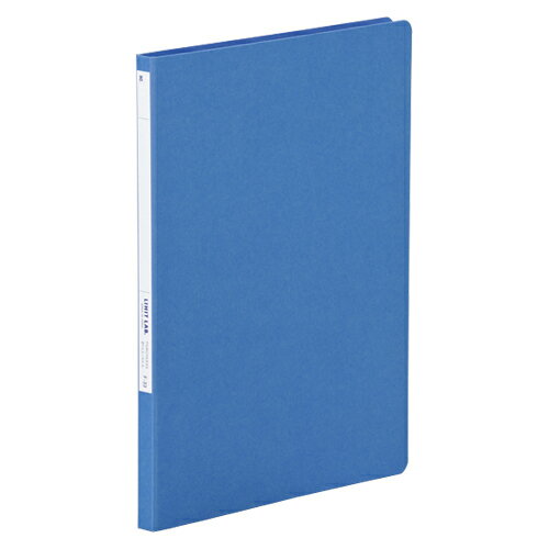LIHIT LAB パンチレスファイルZ式 A4S 藍 1 冊 F-33 アイ 文房具 オフィス 用品