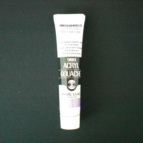 ターナー色彩 アクリルガッシュ 20CC パールライラック 1 本 AG020092 文房具 オフィス 用品
