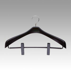 シンコハンガ- ハンガー リバースジャケットクリップ42 黒 1 本 RJKクリップ42BK 文房具 オフィス 用品