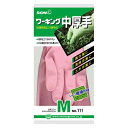 ショーワ No.111ワーキング中厚手 Mサイズ ピンク 1 組 154026-09-14 文房具 オフィス 用品
