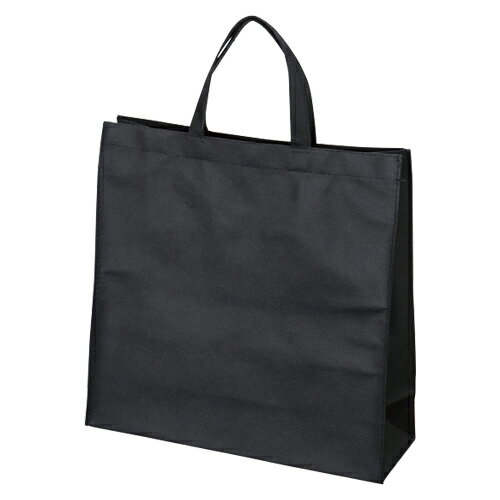 サンナップ 不織布バッグ 小 マチ付き 10枚 ブラック 1 パック FBH-33BK 文房具 オフィス 用品【送料無料】