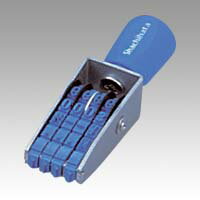 シヤチハタ 回転ゴム印 欧文4連 2号 明朝体 1 個 CF-42M 文房具 オフィス 用品【送料無料】