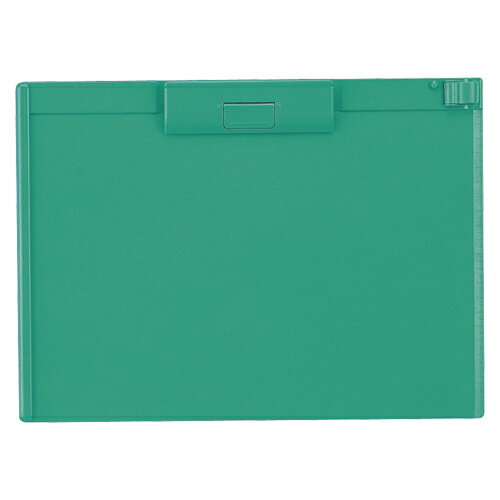 LIHIT LAB クリップボード A4S 緑 1 枚 A-987U-7ミドリ 文房具 オフィス 用品