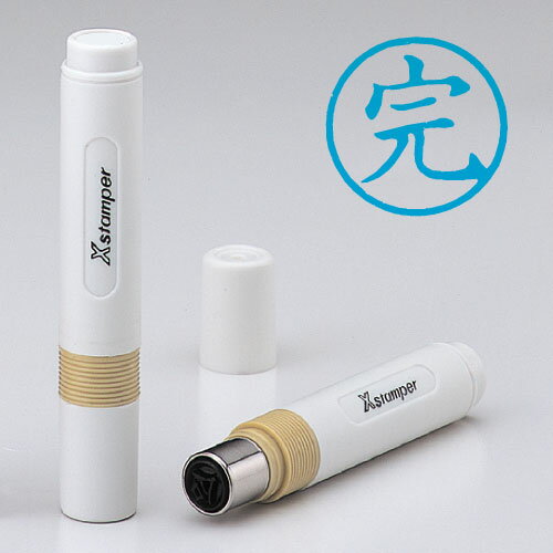 シヤチハタ 簿記スタンパー 藍 完 1 個 X-BKL0030アイ 文房具 オフィス 用品
