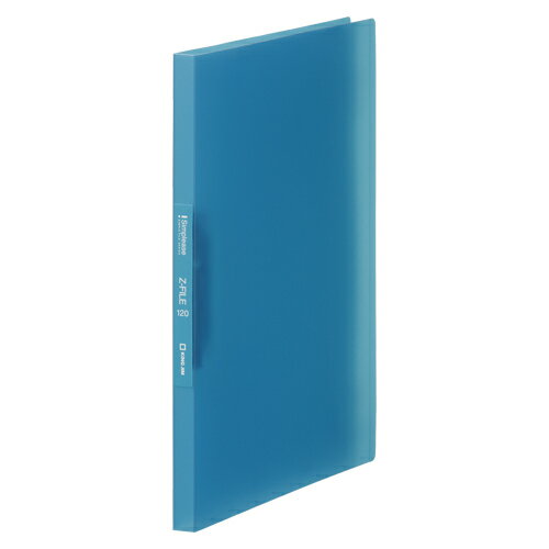 キングジム シンプリーズ Zファイル A4 透明 青 1冊