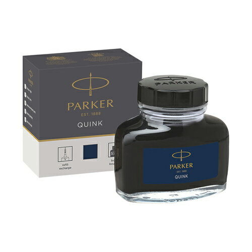 パーカー クインクボトルインク ブルーブラック 57ml 1個