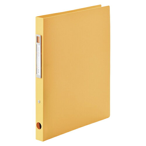 LIHIT LAB noie-style リングファイル A4 オレンジ 1冊