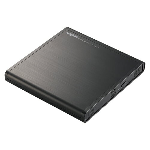 ロジテック USB2.0ポータブルDVDドライブ 書込ソフト付 ブラック LDR-PMJ8U2LBK 1台【送料無料】