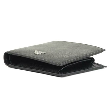 エンポリオ・アルマーニ EMPORIO ARMANI 二つ折り財布 小銭入 YEM122 WALLET BLACK BK