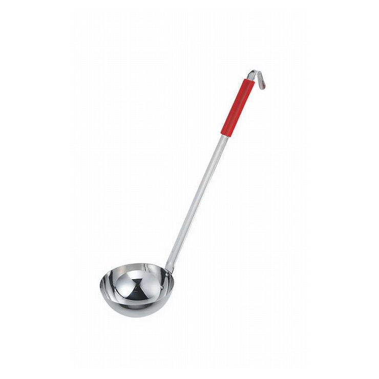 カンダ ?いろ色レードル 大 オレンジ 横口70cc 054611