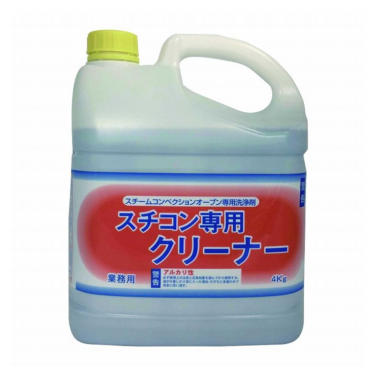 ニイタカ ニイタカ スチコン専用クリーナー 4kg 090290JANコード：4975657230093規格：規格4kgサイズ：サイズ容量1：材質：アルキルエーテル硫酸エステルナトリウム 他生産地：日本スチコン専用クリーナー 【送料について】北海道、沖縄、離島は送料を頂きます。