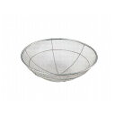 本間冬治工業 18-8底丸揚げザル 細目 48cm 037041【送料無料】