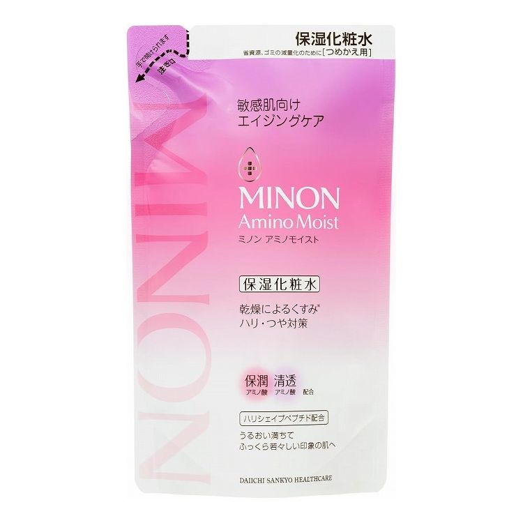 MINON ミノン アミノモイスト エイジングケア ローション つめかえ 130ml 保湿化粧水 浸透 ハリ つや【送料無料】