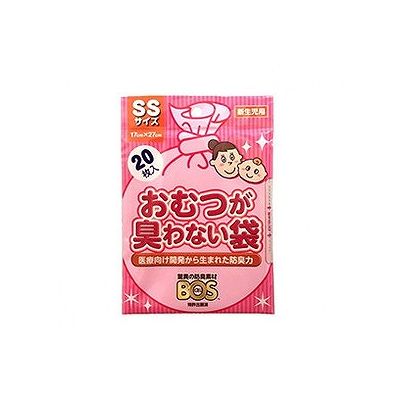 商品概要メーカー：クリロン化成商品名：おむつが臭わない袋ベビー用SSサイズ（20枚入）区分：日用雑貨内容量：20枚商品概要：袋に入れて結ぶだけ！防臭力を持った素材BOS（ボス）を使用したおむつ用ゴミ袋JANコード：4560224462832商品コード：075987266商品の特徴防臭力を持った素材BOS（ボス）を使用した臭いのストレスを大幅に削減するおむつ用ゴミ袋。使用済みおむつを袋に入れて結ぶだけ！袋を2重にしたり、トイレに流したりしなくても大丈夫。※BOSとは、驚異的な防臭力を有する高機能素材の商標です。原材料／成分／素材／材質ポリスチレンサイズ／カラーピンク原産国・製造国日本発売元／製造元／輸入元クリロン化成※予告なくパッケージリニューアルをされる場合がございますがご了承ください。※パッケージ変更に伴うご返品はお受け致しかねます。※メーカーの都合により予告なくパッケージ、仕様等が変更となる場合がございます。※当店はJANコードにて管理を行っている為、それに伴う返品、交換等はお受けしておりませんので事前にご了承の上お買い求めください。【送料について】北海道、沖縄、離島は送料を頂きます。
