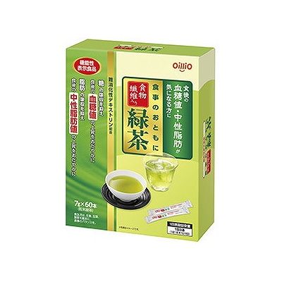 食事のおともに 食物繊維入り緑茶(7g×60本入) 125501281【送料無料】