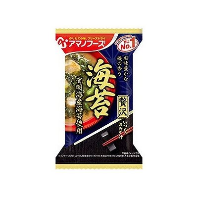 いつものおみそ汁贅沢 海苔(7.5g) 1280