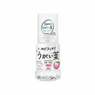 商品概要メーカー：健栄製薬商品名：のどスッキリうがい薬CPピーチ味（300mL）区分：医薬部外品内容量：300mL商品概要：【指定医薬部外品】透明で苦味も少ない！子どもから大人まで使いやすいJANコード：4987286416458商品コード：076907778商品の特徴●従来のうがい薬のイメージを覆す無色透明色で、お子さまに嬉しい甘めのピーチ味●うがい薬独特の苦みを取り除いたやさしいフレーバーで、女性やお子様にも最適です●セチルピジリニウム塩化物0．25％、グリチルリチン酸二カリウム0．25％各配合●パッケージは上品でシンプルなものを採用し、女性が洗面台に置いてもお洒落で可愛いデザイン効能・効果口腔内及びのどの殺菌・消毒・洗浄、口臭の除去有効成分セチルピリジニウム塩化物水和物賞味期限／使用期限（製造から）3年発売元／製造元／輸入元健栄製薬※予告なくパッケージリニューアルをされる場合がございますがご了承ください。※パッケージ変更に伴うご返品はお受け致しかねます。※メーカーの都合により予告なくパッケージ、仕様等が変更となる場合がございます。※当店はJANコードにて管理を行っている為、それに伴う返品、交換等はお受けしておりませんので事前にご了承の上お買い求めください。【送料について】北海道、沖縄、離島は送料を頂きます。