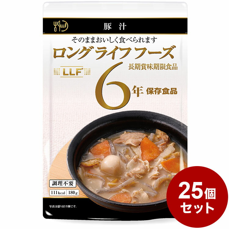 【商品特長】具だくさんでほっとする味です。＜1袋あたり＞内容量：180g 栄養成分：熱量：111kcal ／たんぱく質：6.2g／脂質：6.4g／炭水化物：7.0g／食塩相当量：1.3g【賞味期限】別途パッケージに記載【メーカー】LLF食品【保存方法】常温【生産国】日本【送料について】北海道、沖縄、離島は送料を頂きます。LINK単品25個セット50個セット