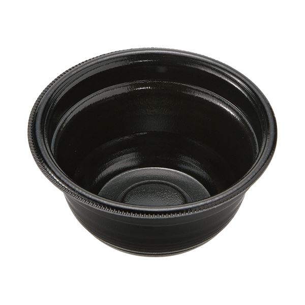 (まとめ）エフピコチューパ MFP極み丼-360S本体 黒 CP630283 1パック（30枚）【×10セット】