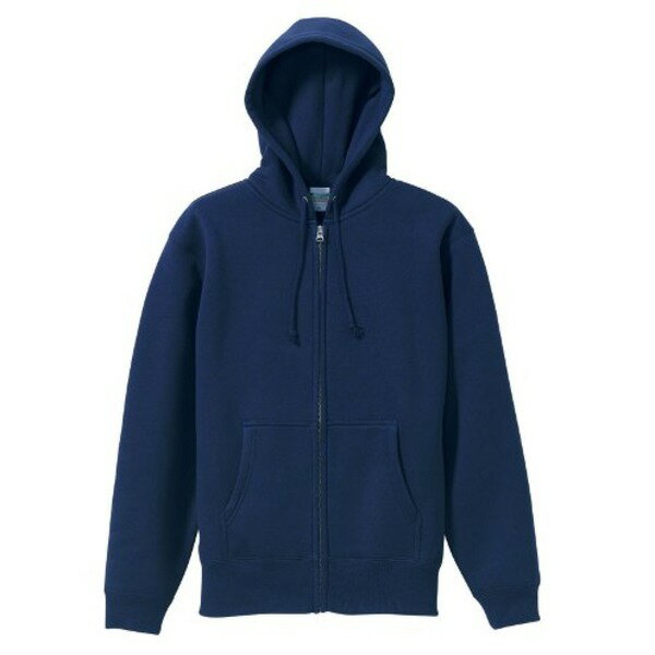 肌触りにこだわった「裏起毛」フルジップパーカー CB5620 ネイビー Lサイズ (代引不可)