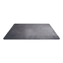 高密度フランネルマイクロファイバー・ラグマットSサイズ(約130×185cm)洗えるラグマット ダークグレー【代引不可】(3)