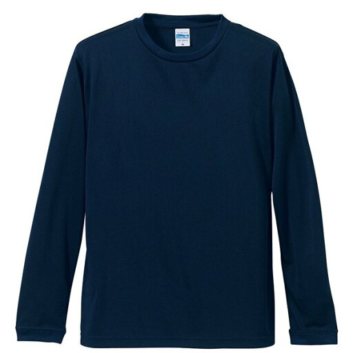 UVカット・吸汗速乾・シルキータッチロングスリーブ Tシャツ CB5089 ネイビー L (代引不可) UVカット・吸汗速乾・シルキータッチロングスリーブ Tシャツ CB5089 ネイビー L (代引不可)