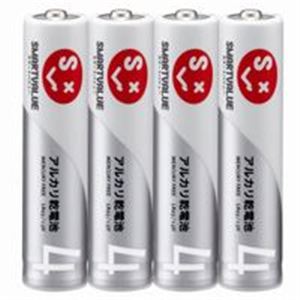 ■商品内容ジョインテックス アルカリ乾電池 単4×400本 N124J-4P-100■商品スペックJOINTEXオリジナルのお買得なアルカリ乾電池。オフィスや家庭に常備しておきたい必需品。●アルカリ電池●ウルトラ業務用パック●1.5V●規格：単4形●入数：400本●JOINTEXオリジナル●SMARTVALUEスマートバリュー■送料・配送についての注意事項●本商品の出荷目安は【1 - 5営業日　※土日・祝除く】となります。●お取り寄せ商品のため、稀にご注文入れ違い等により欠品・遅延となる場合がございます。●本商品は仕入元より配送となるため、沖縄・離島への配送はできません。[ N124J-4P-100 ]