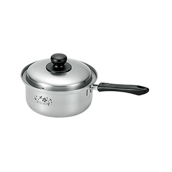 ■サイズ・色違い・関連商品■18cm[当ページ]■20cm■商品内容・日本の美の象徴、桜をモチーフにした品の良いデザイン。 ・機能本位のシンプルなデザインで、真の定番を追求しました。■商品スペック素材 : (本体・蓋)ステンレス鋼、(ハンドル・ツマミ)フェノール樹脂 ●サイズ : 20.6×36×15cm(本体高さ9cm、2.5L) ●商品重量 : 830g ●IH200V電磁調理器対応 ●生産国 : 日本 ●保証期間 : 初期不良対応■送料・配送についての注意事項●本商品の出荷目安は【4 - 6営業日　※土日・祝除く】となります。●お取り寄せ商品のため、稀にご注文入れ違い等により欠品・遅延となる場合がございます。●本商品は仕入元より配送となるため、沖縄・離島への配送はできません。