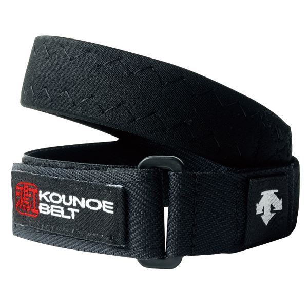 デサント（DESCENTE） Kounoe Belt 鴻江ベルト 肘用 DAT8102 ブラック M (代引不可)