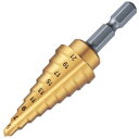 チタンコーティングステップドリル(6角軸シャンクタイプ) マーベル MSB6-21G (代引不可)(4)