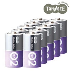 (まとめ)アルカリ乾電池プレミアム 単2 10本入×10箱 (まとめ)アルカリ乾電池プレミアム 単2 10本入×10箱