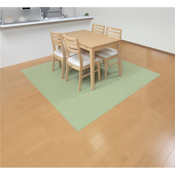 サンコー おくだけ吸着ロングマット90×800cmGR (KH-80) グリーン (代引不可)