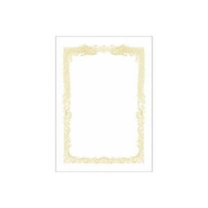 【まとめ】 ササガワ 賞状用紙 10-1051 B5 横書 10枚 【×3セット】