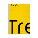 (まとめ)日本ノート Tree s B5 Pメモリ A罫30枚イエロー(×10セット)