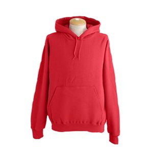 BIG9オンス裏起毛パーカー レッド Mサイズ (代引不可)
