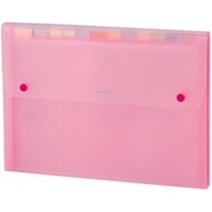 （まとめ）セキセイ ドキュメントファイル SSS-1212 A4S 桃【×10セット】 (代引不可)