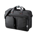 サンワサプライ エグゼクティブビジネスバッグPRO(大型ダブル) BAG-EXE12N(4)