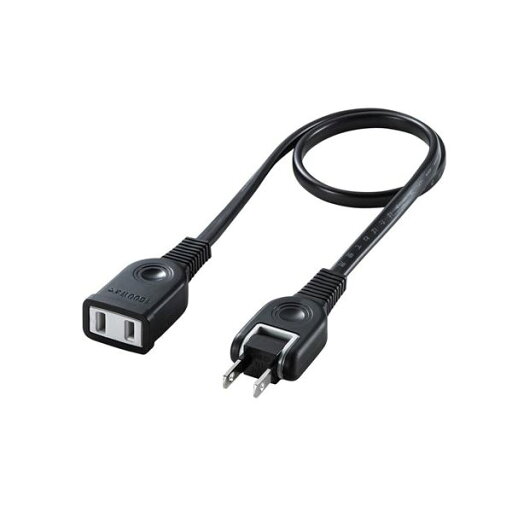 【5個セット】 サンワサプライ 電源延長コード TAP-EX21005BKX5 【5個セット】 サンワサプライ 電源延長コード TAP-EX21005BKX5