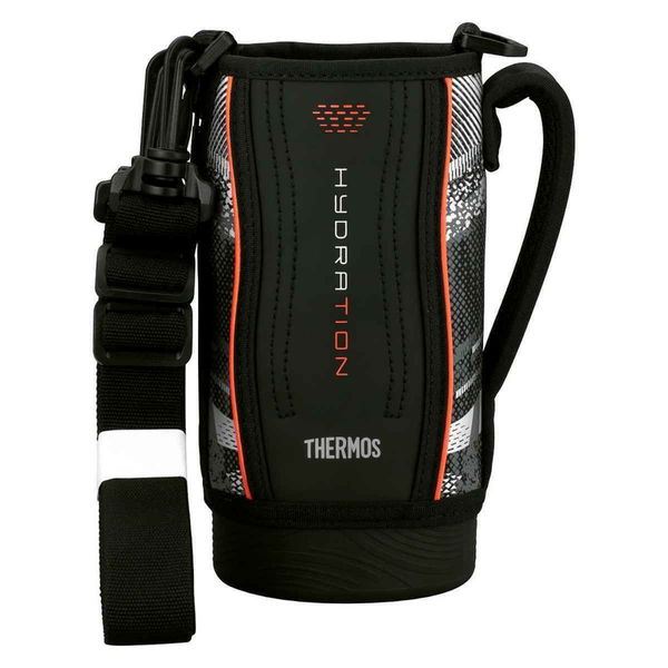 サーモス FHT ハンディポーチ(ストラップつき) 800ml用 ブラックバレンシア