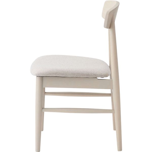 ダイニングチェア ベージュ (約W44×D48×H75×SH43cm) 完成品 [3]