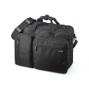 サンワダイレクト 3WAYビジネスバッグ(鍵付・マチ拡張) 200-BAG048 1個(2)