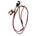 (まとめ)バンダナクッションリード SS レッド【×2セット】 (犬用品/リード)(4)
